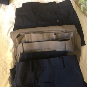 3 x Men’s Dress Pants. Ralph Lauren/Perry Ellis